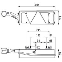 Ecopoint II, 24 V, L, 7-pin + 2x2-pin ASS, reversing beeper