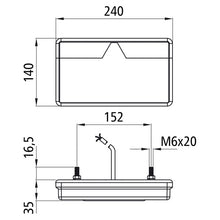 MultiLED II,12/24V,li,flat,0,5m,openend,w. triangle,NSL,RFS,OEM