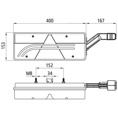 Europoint III LED, 24 V, 7-pin ASS, right, URA, LCG, OEM