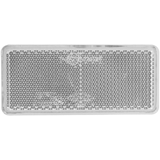 Reflector, angular, 90 x 40 mm, white, self-adhesive