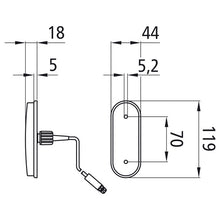 Unipoint LED, 24V, 1.50m, 3-pin ASS