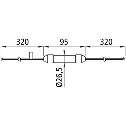 SMCG blinker control, f. SML, open end, OEM