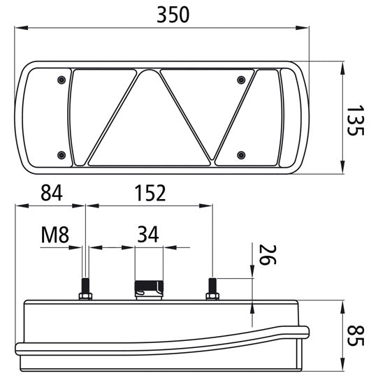 Ecopoint II, 24 V, right, without delta, 7-pin ASS, SML, OEM
