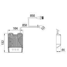 LED control unit (LCG), 12 V, 7-pin bayonet, 0.85 m each, OEM