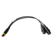 Y-cable, 2-pin Superseal to 2x2-pin ASS pin