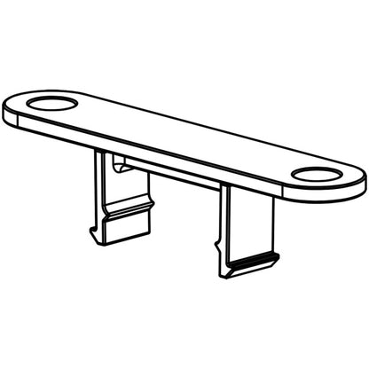 Tubepoint mounting kit, flat mounting