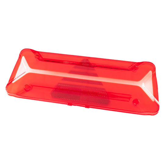 Lens for EcoLED II trailer, with triangular reflector
