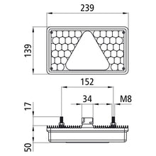 MultiLED, 24 V, left, 7-pin ASS, w. delta, NSL/RFS/SML, LCG