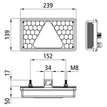 MultiLED, 24V, re, w.delta, 7-pin AMP+2-pin ASS, NSL, RFS,SML