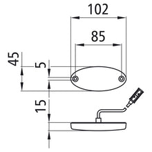 Flatpoint II LED, 24 V, white, 1.50 m, P&amp;R