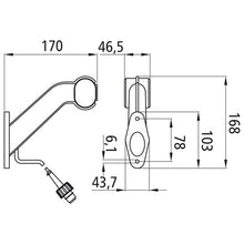 Superpoint II, 24 V, right, 1.75 m, 2-pin ASS