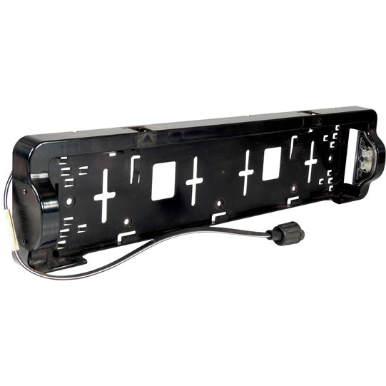 License plate holder, 24 V, Regpoint LED, 0.50 m, 2-pin ASS
