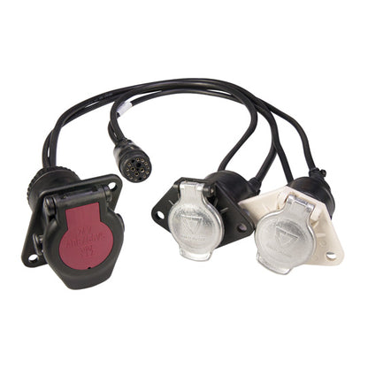 Supply cable, 15-pin socket, 17-pin ASS LP20, 600mm/800mm