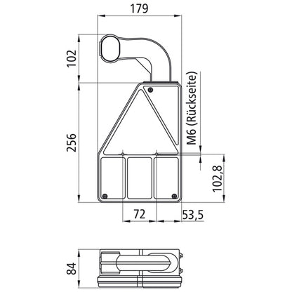 Earpoint I, 24 V, left, 7-pin ASS, with NSL, with URA