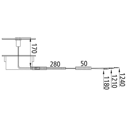 Door contact switch with housing