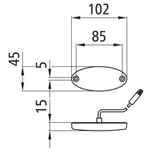Flatpoint II LED, 24 V, SML, 1.50 m, 3-pin ASS