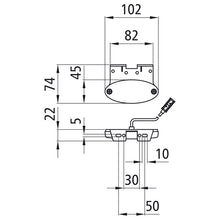 Flatpoint II LED, 24 V, SML, 1.50 m, P&amp;R, 90° angle (Z)