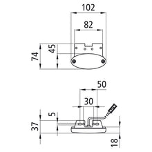 Flatpoint II LED, 24 V, SML, 1.50 m, P&amp;R, 90° angle (C)