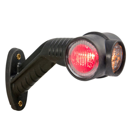 Superpoint III LED, 24 V, right, rt/ws/ge, 1.25 m, 3-pin ASS