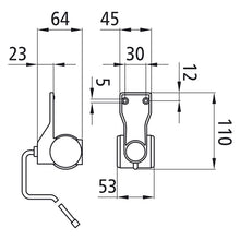 Superpoint III LED, 12 V, re, rt/ws/ge, 1.00m