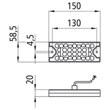 MiniLED II, 2-function LED luminaire, open end, 5.00 m
