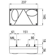 Multipoint I LED, 24 V, right, with RFS, 2.50 m, 7-pin ASS