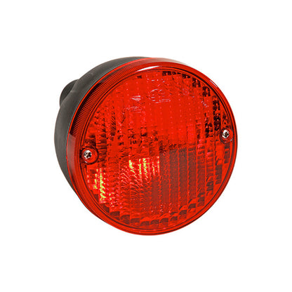Rear fog light, 24 V, 1.20 m, 2-pin ASS, 140 mm Ø