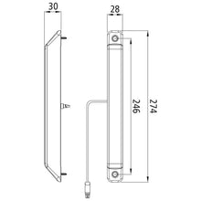 Linepoint II LED, 12/24V, 0.5m, 3-pin ASS