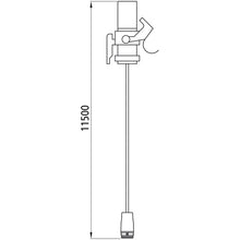 Supply cable with 15-pin plug/ADR, 11.50 m