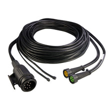Supply cable, 13-pin plug, 2x 5-pin bay. 7000 mm, 2 x DC