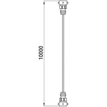 Main cable, 15-core, PUR, 10 m, LM 30