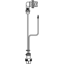 Rear light supply cable, left, 7-pin ASS plug, 1300 mm