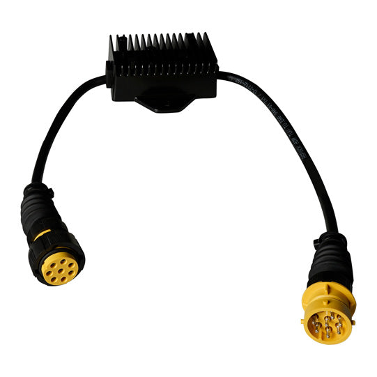 LED control unit (LCG), 12/24 V, 8-pin bayonet, left