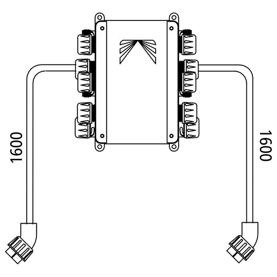 Distributor ASS, 24 V, cable length 1.6 m