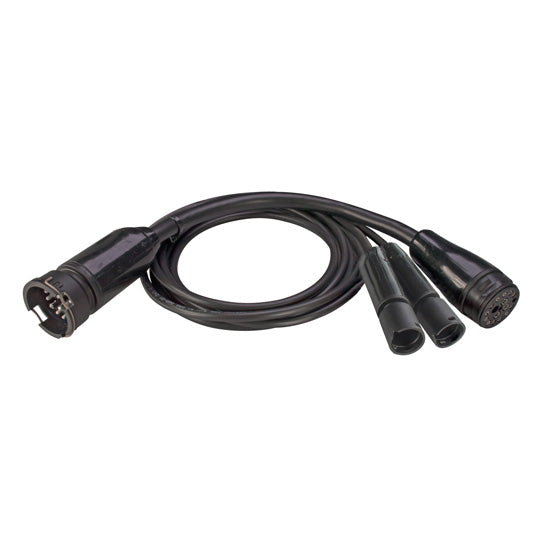 Intermediate adapter main cable, 17-pin ASS LP20/LP30, f. stand