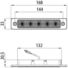 Posipoint IV LED, 12/24 V, 0.1 m