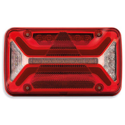 MultiLED III, 12/24 V, right, 7-pin AMP, 1 x 2-pin Superseal