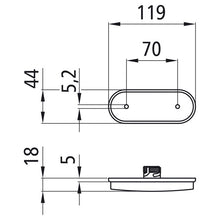 Unipoint LED, 24 V, SML, without cable, without screws