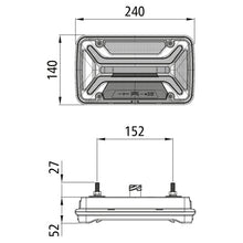 MultiLED III Truck, 12/24 V, right, 7-pin AMP