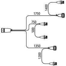 17-pin bayonet, LP30, 2x7-pin ASS, 4x2-pin AMP