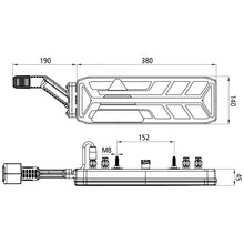 EcoLED III, 24V, left, URA, 7-pin AMP + 4x2-pin Superseal, SMCG