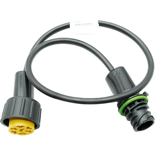 Adapter, 7-pin AMP male to 7-pin ASS female, left