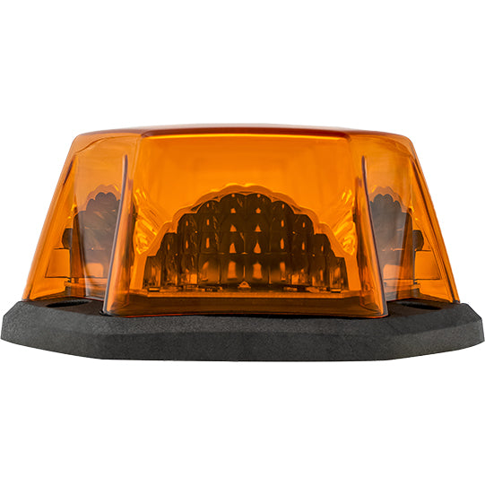 FlashLED, rotating beacon, 12/24 V, direct mnt, 0.20 m, OpenEnd