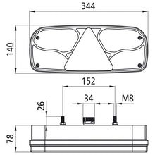 Ecopoint I LED, 24 V, right, ASS 7-pin bayonet