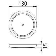 Inpoint III LED, 12/24 V, round, 0.3 m, openend