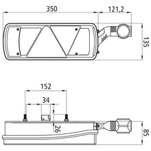 Ecopoint II, 24 V, right, with triangle, 7-pin ASS, OEM
