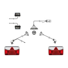 Basic lighting system AgriLED I, 12 V, LCG, w. Regpoint Small
