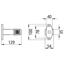 Superpoint IV LED, 12/24 V, right, straight, rt/ws/ge,