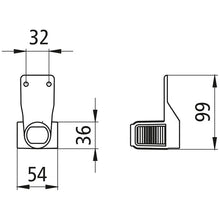 Superpoint IV LED, 12/24 V, left, pendant, rt/ws/ge, 1.00 m,DC