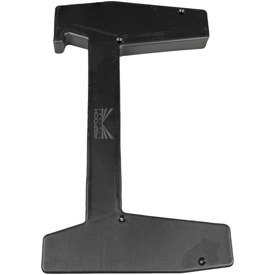 End cap for Aspöck underride guard, left